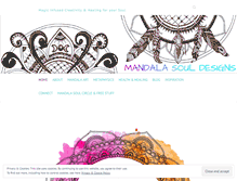 Tablet Screenshot of mandalasouldesigns.com